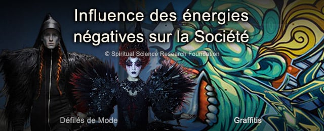 Influence of negative energies on society