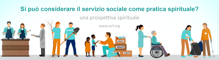 Si può considerare il servizio sociale come pratica spirituale?