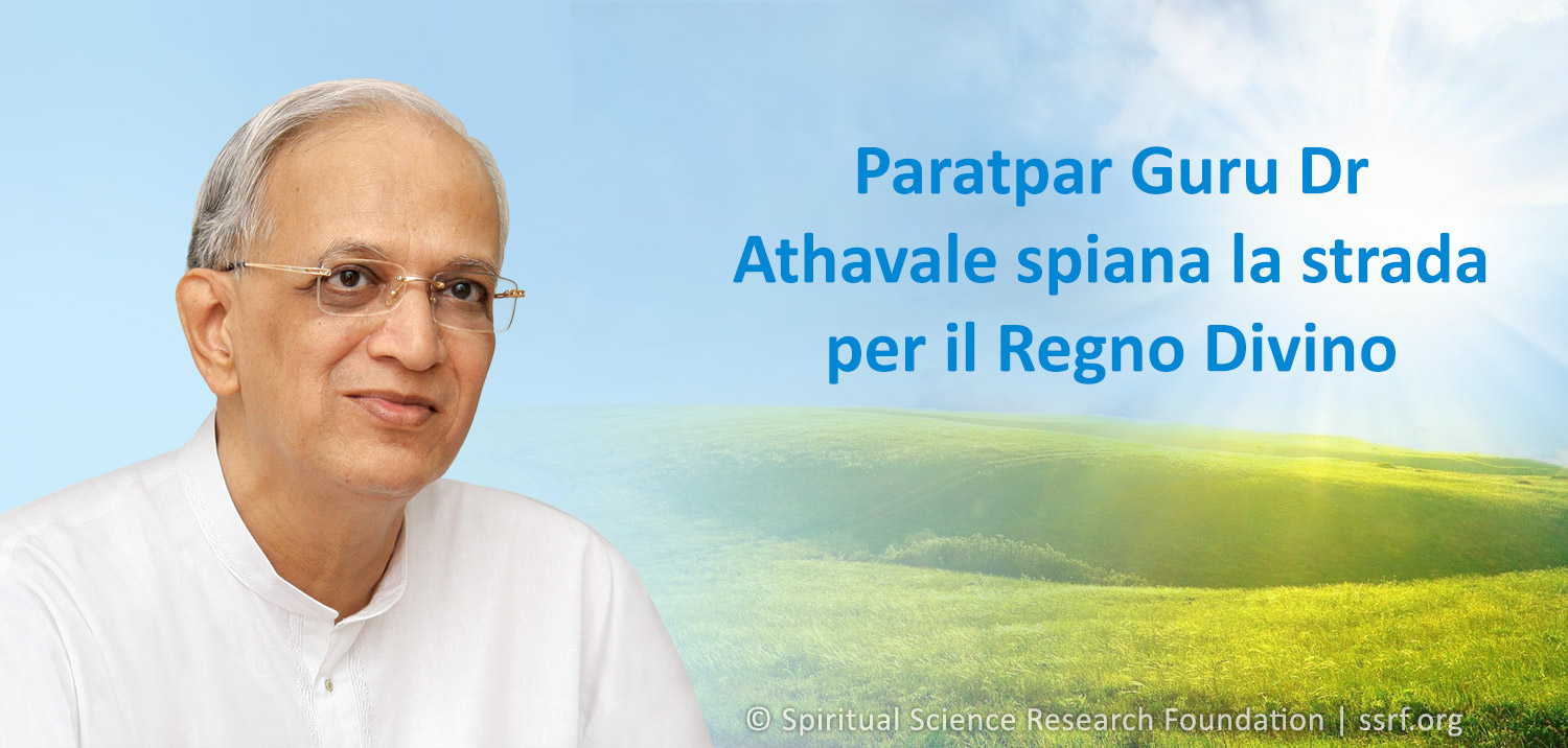 L’amore  incondizionato per l’umanità di Paratptar Guru Dr Jayant Balaji Athavale