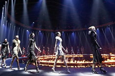 Fashion show walk