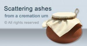 Scattering ashes from a cremation urn − effect on people in the afterlife