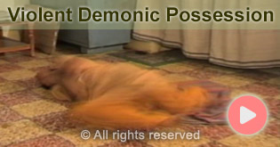 violent demonic possession