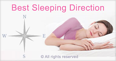 best sleeping direction