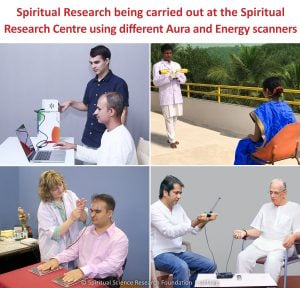 Spiritual Research being carried out at the Spiritual Research Centre using different Aura and Energy scanners