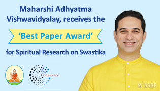Maharshi Adhyatma Vishwavidyalay receives the ‘Best Paper Award’