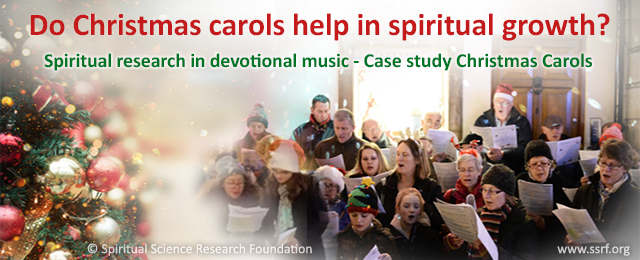 Do Christmas carols help in spiritual growth ?