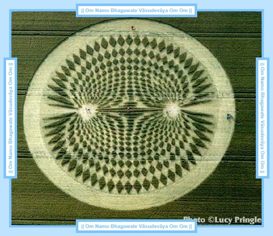 Crop circles made by negative entities